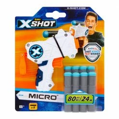 Toys For A Pound Zuru X-Shot Micro Blaster With 8 Darts