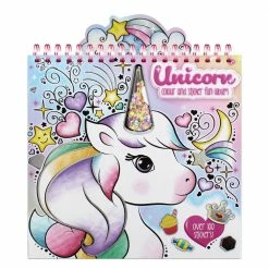 Toys For A Pound Unicorn Colour & Stick Fun Album Girls Toys