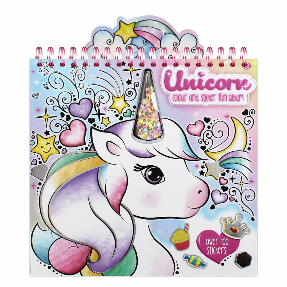 Toys For A Pound Unicorn Colour & Stick Fun Album Girls Toys 3 Toys For A Pound Unicorn Colour & Stick Fun Album Girls Toys