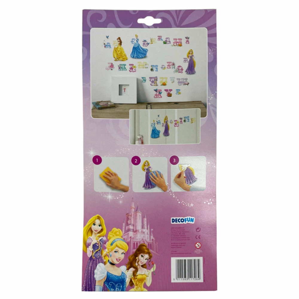 Toys For A Pound Creative & Crafts Disney Princess Alphabet Wall Stickers 4 Toys For A Pound Creative & Crafts Disney Princess Alphabet Wall Stickers