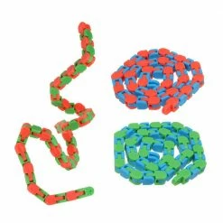 Toys For A Pound Small Toys Wacky Track Click & Snap Fidget Sensory Toy