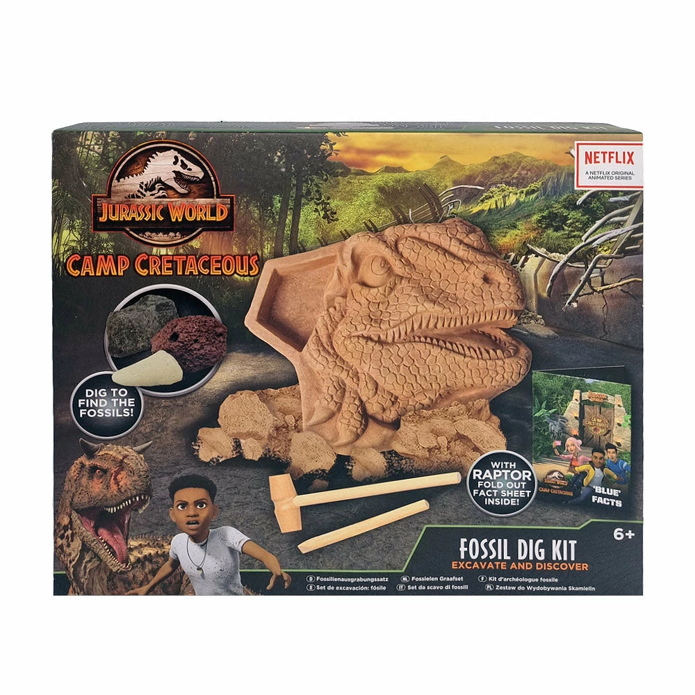 Toys For A Pound Jurassic World Camp Cretaceous Excavate & Discover Fossil Dig Kit Boys Toys 3 Toys For A Pound Jurassic World Camp Cretaceous Excavate & Discover Fossil Dig Kit Boys Toys