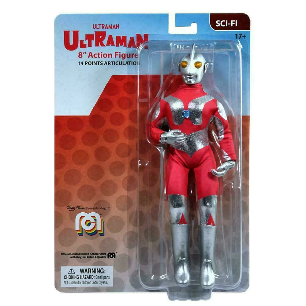 Toys For A Pound Boys Toys Mego Sci-Fi Ultraman 8" Classic Retro Action Figure 3 Toys For A Pound Boys Toys Mego Sci-Fi Ultraman 8" Classic Retro Action Figure