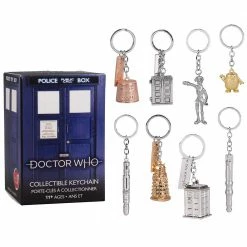 Toys For A Pound Boys Toys Doctor Who Collectible Keychain Series 1 Blind Box