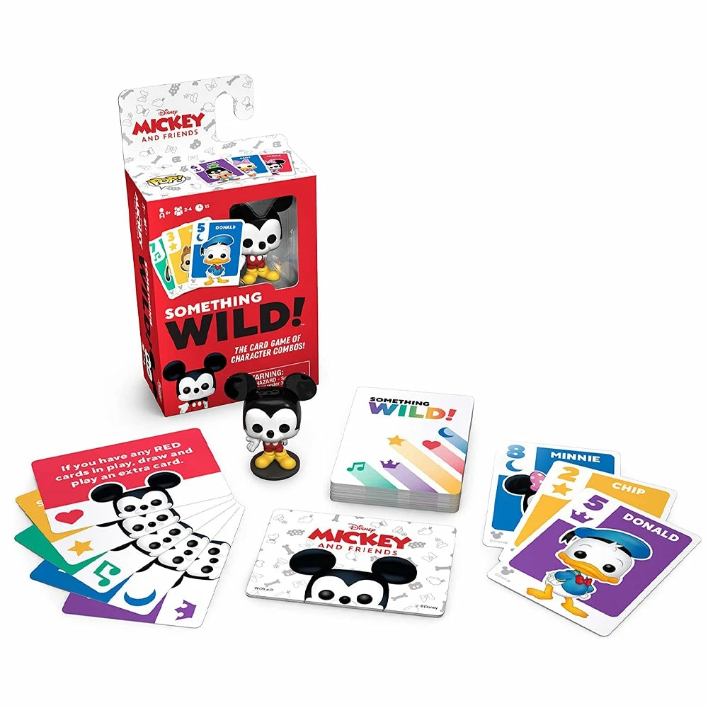 Toys For A Pound Funko Something Wild Card Game - Disney Mickey Mouse & Friends 4 Toys For A Pound Funko Something Wild Card Game - Disney Mickey Mouse & Friends