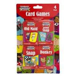 Toys For A Pound Kids Card Games 4pk