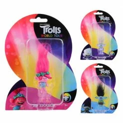 Toys For A Pound Dreamworks Trolls World Tour 3D Eraser Figure