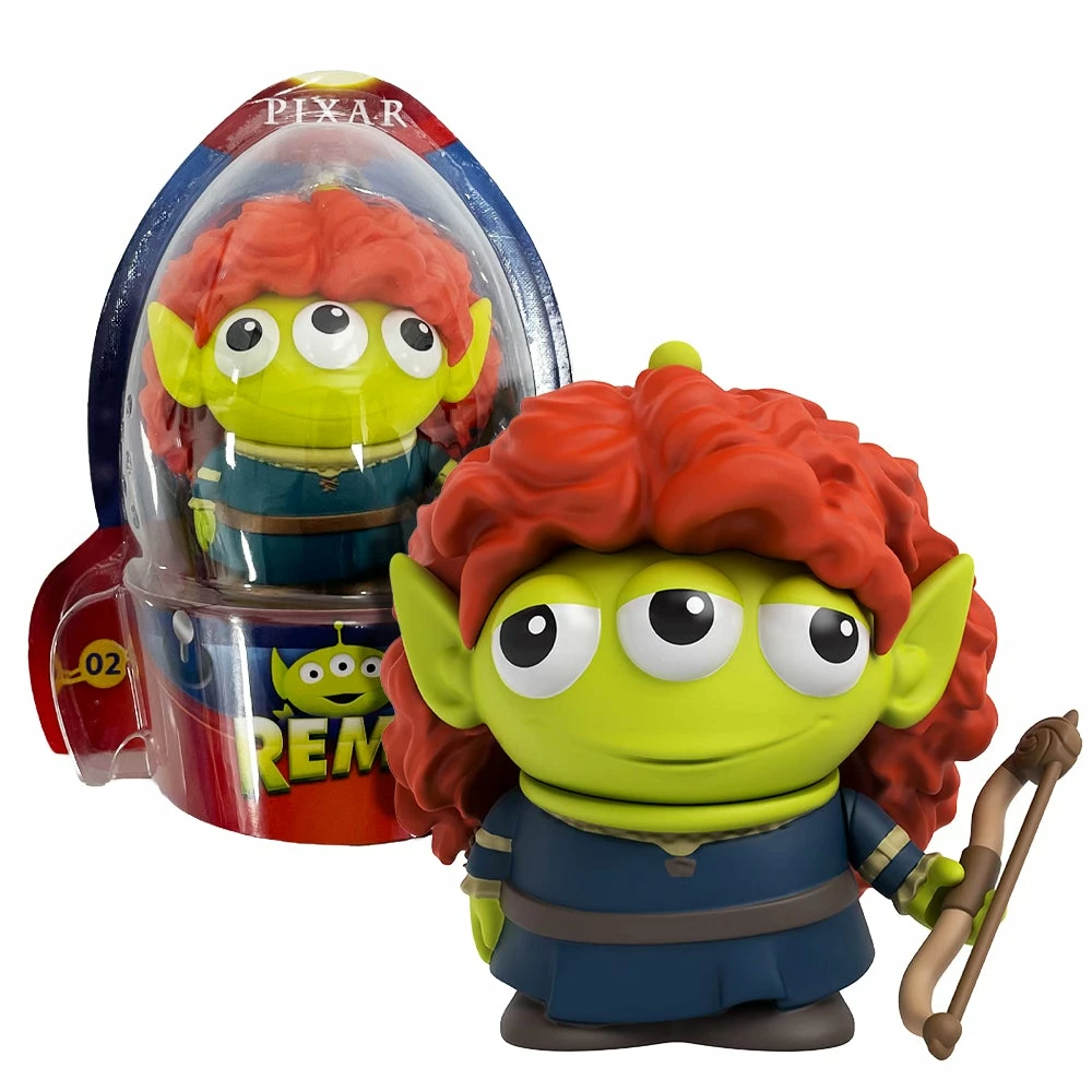 Toys For A Pound Disney Pixar Alien Remix Dress-Up Merida Figure 3 Toys For A Pound Disney Pixar Alien Remix Dress-Up Merida Figure